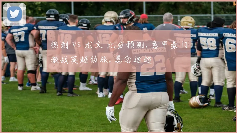 热刺 vs 尤文 比分预测,意甲豪门激战英超劲旅,悬念迭起